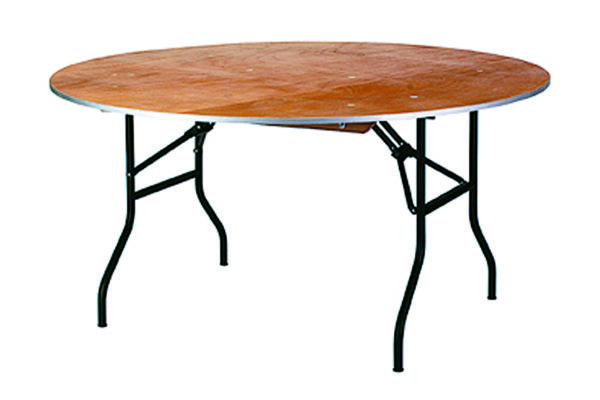 Tisch rund 183 cm klappbar
