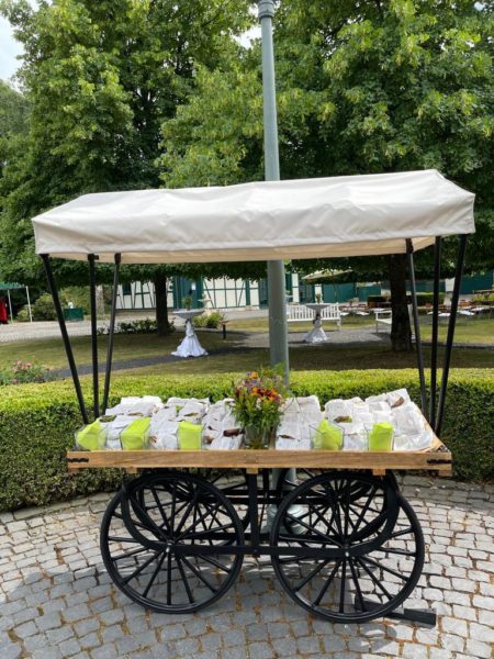 Buffetwagen Classic mit Dach