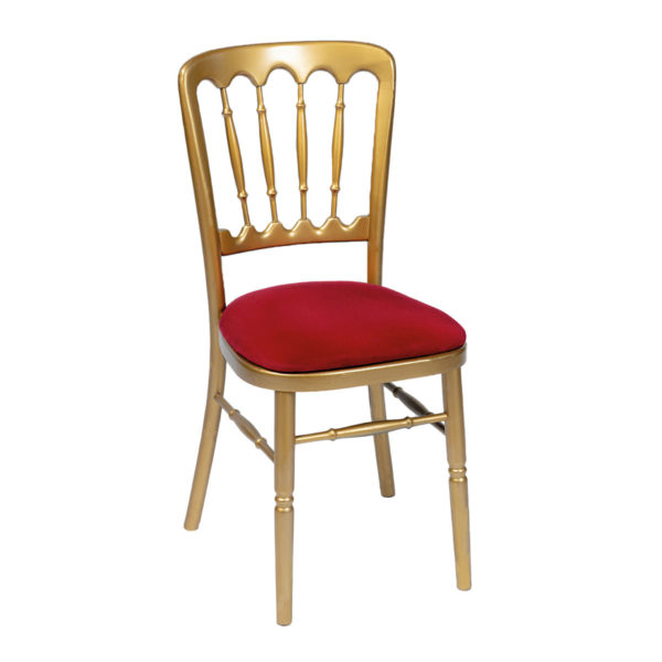 Holzstuhl Cheltenham GOLD / BORDEAUX