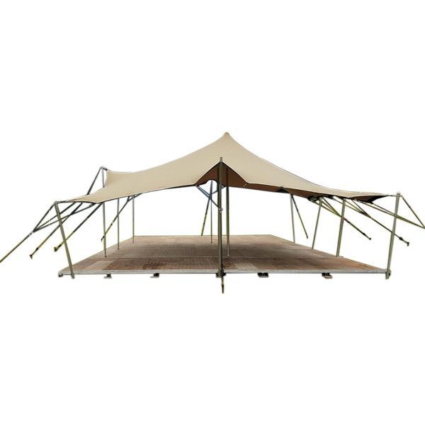 Flexzelt 10x10m platin