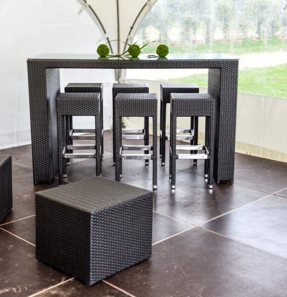 Hochtisch Rio inkl. 6 Rio Barhocker Alternativbild