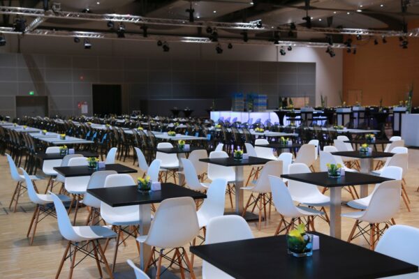 Sitztisch Edelstahl schwarz 70 x 70 cm Alternativbild